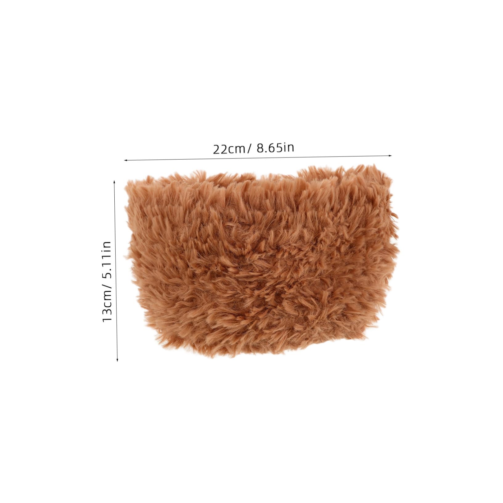 FOMIYES Ear Muff Headband for Women Fluffy Fuzzy Knit Design Thick and Warm for Running Cycling and Outdoor Activities Stylish Ear Warmers for Cold Weather