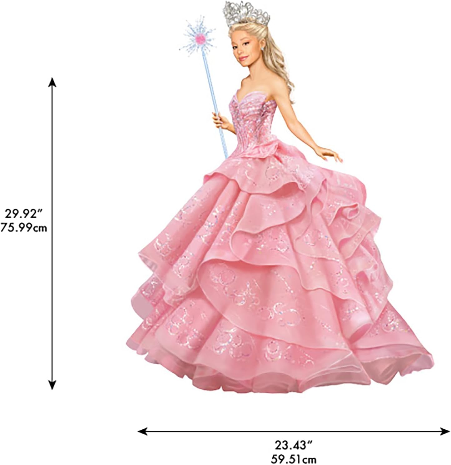 RoomMates Wicked Glinda Pink Wall Decals, RMK5571GM