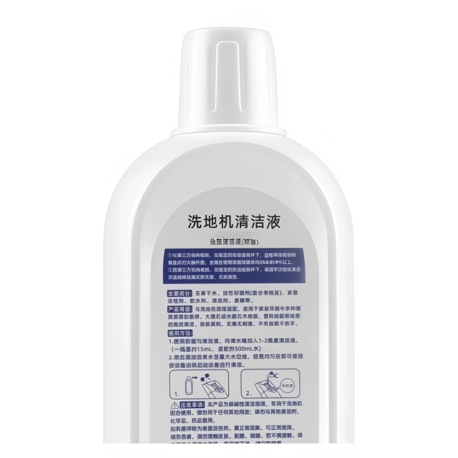 1-5 bottiglie di 500 ml di detergente per pavimenti, compatibile con Tineco. Una gamma completa di pulizzatori per pavimenti compatibili con IOFOR ONE/S3/S5/S6/S7 Profumo di fiori blu(500mL 3PC)