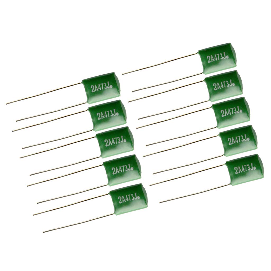 Amazon | Homyl 10ピース/個0.047 / 2A473JコンデンサーDIYエレキ