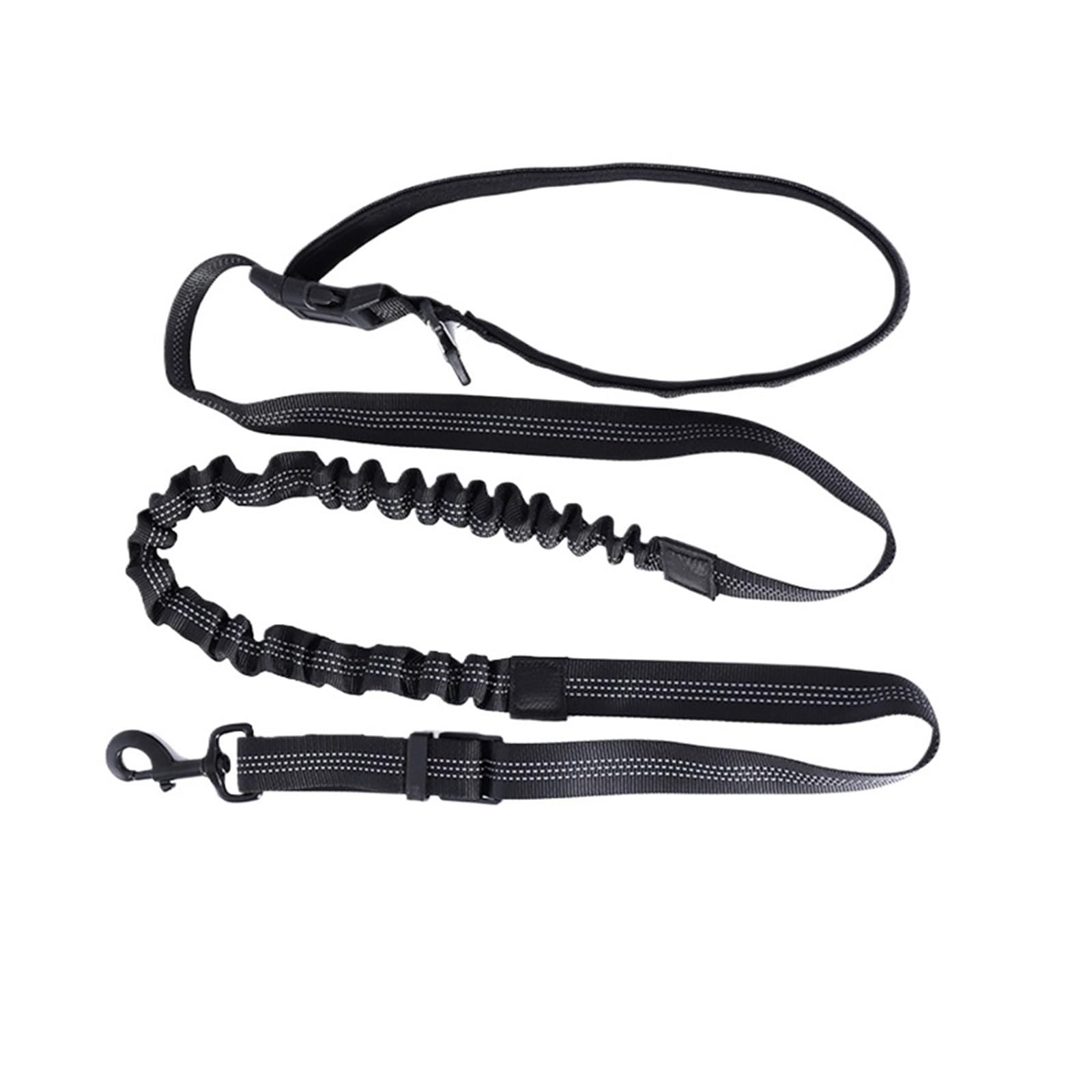 Laisse for Chien Mains Libres for la Marche, la Course, Le Jogging, réglable, Ceinture de Taille, Sangle de Poitrine, Corde de Traction pour Ceinture, Running