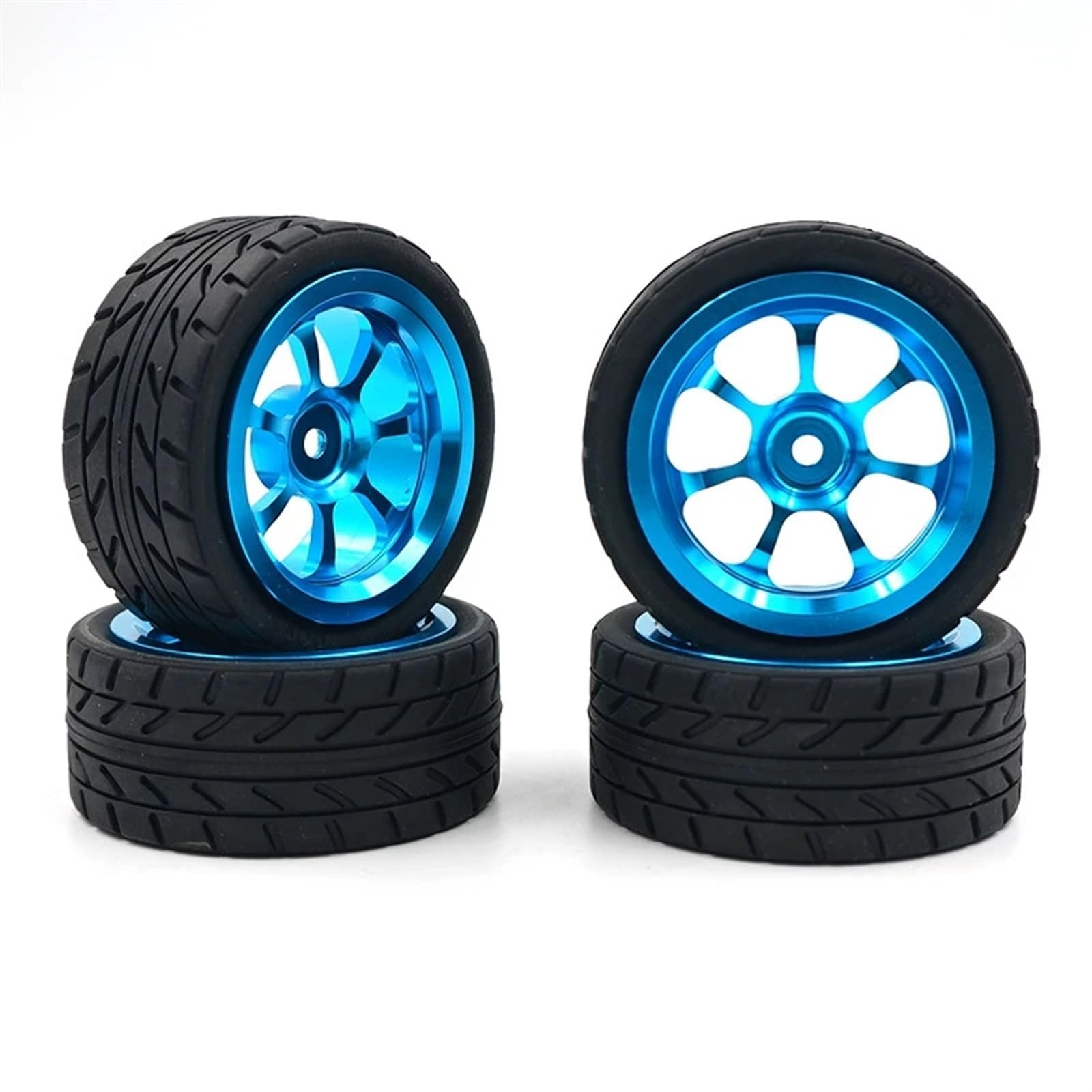 Compatibile Con Wltoys Per A959-B A979-B A959 A969 A949 A979 K929 Parti Di Automobili 1/18 RC Pneumatici Per Ruote Con Dado Esagonale RC Car Ruota