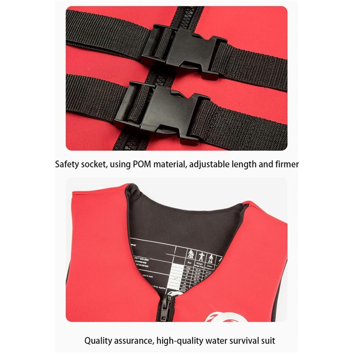 Veste de Surf avec Ceinture Réglable for la Natation et la Navigation de Plaisance