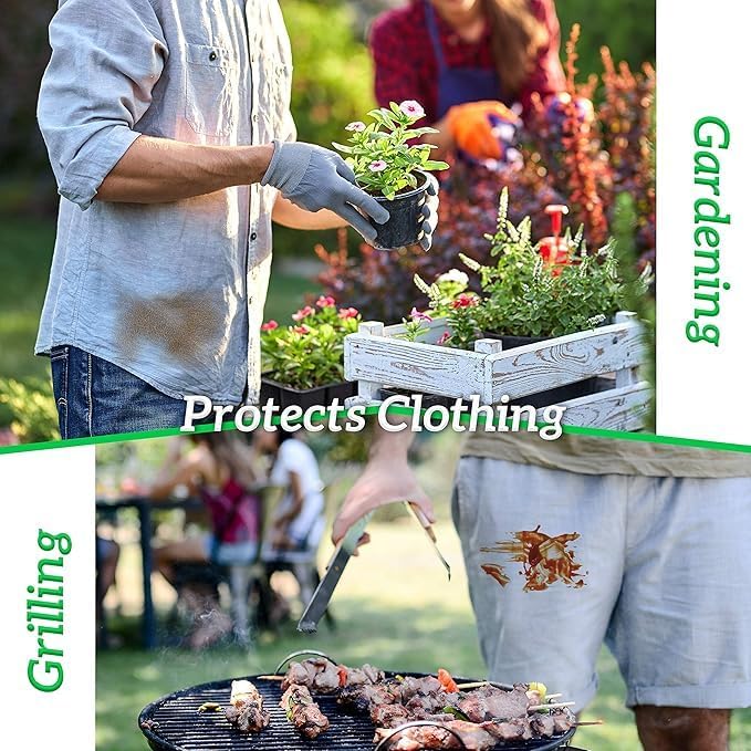 GREEN LIFESTYLE Server Aprons with 3 Pockets - Waist Apron, Waitress Apron for Women and Man, Water Resistant with Long Waist Strap Reinforced Seams, Half Apron (24 Pack - Black) - Image 6