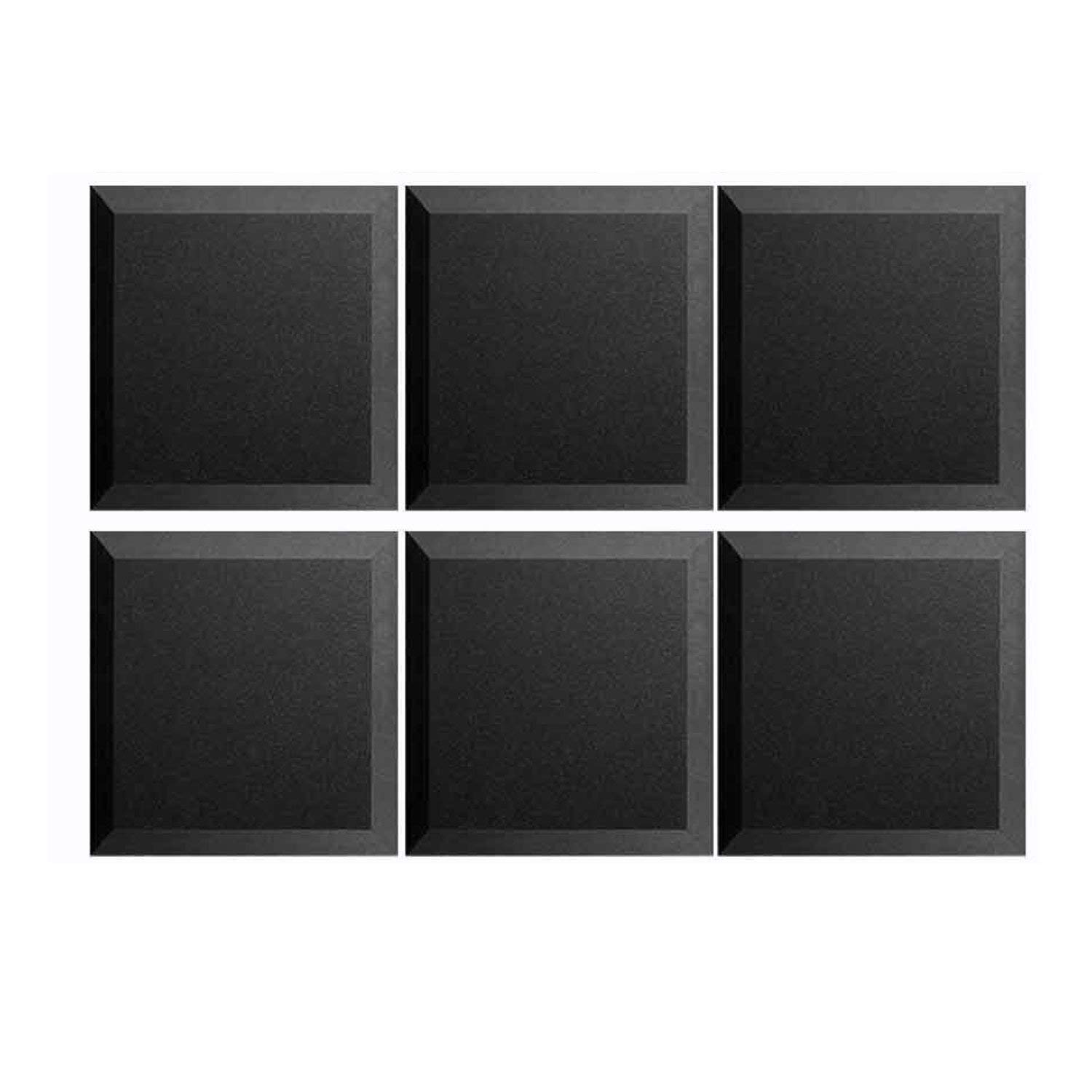 Snapklik.com : Mybecca 6 Pack Acoustic Bevel Panels Studio Foam 2