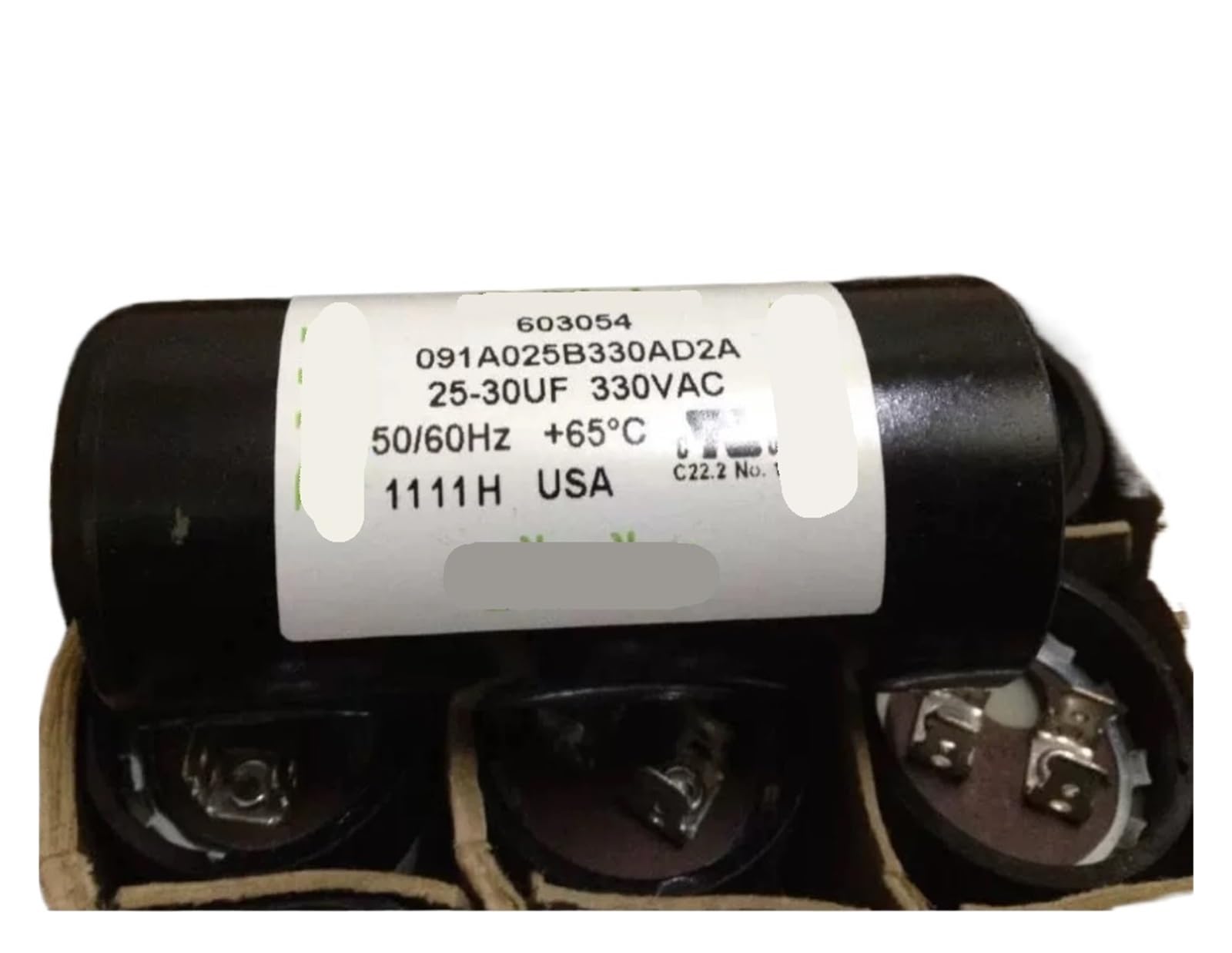 KSZHZYMGX 1pcs capacitor 330V 25-30UF 330VAC 091A025B330AD2A 25-30MFD 36X85MM