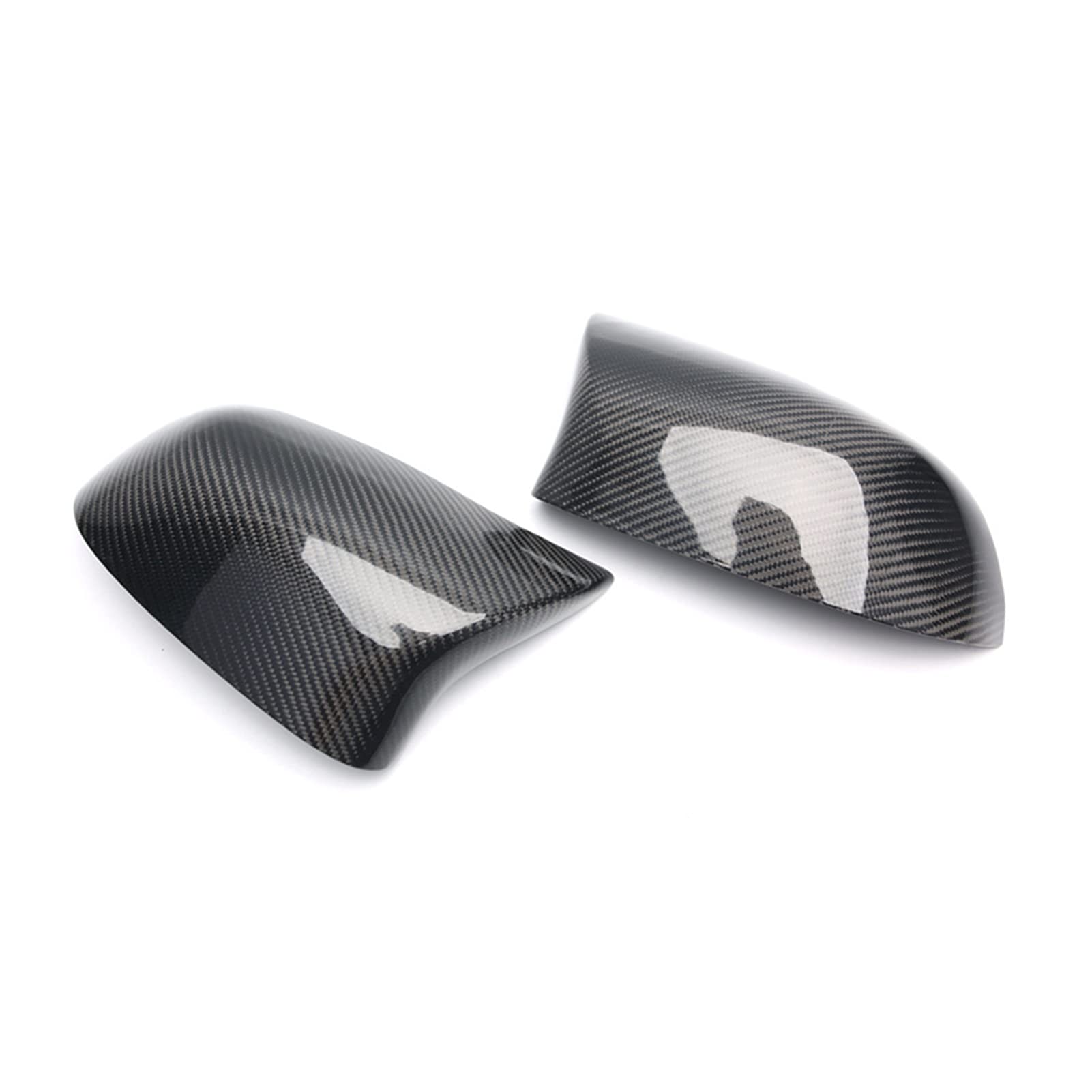 Zamienne osłony 1 para wymiana lusterka węglowego osłona dla X5 G05 X6 G06 X3 G01 X4 G02 X5 F15 X6 F16 X3 F25 F26 2014-2020 osłona lusterka ABS (Kolor : 2019 X6 G06 Carbon)