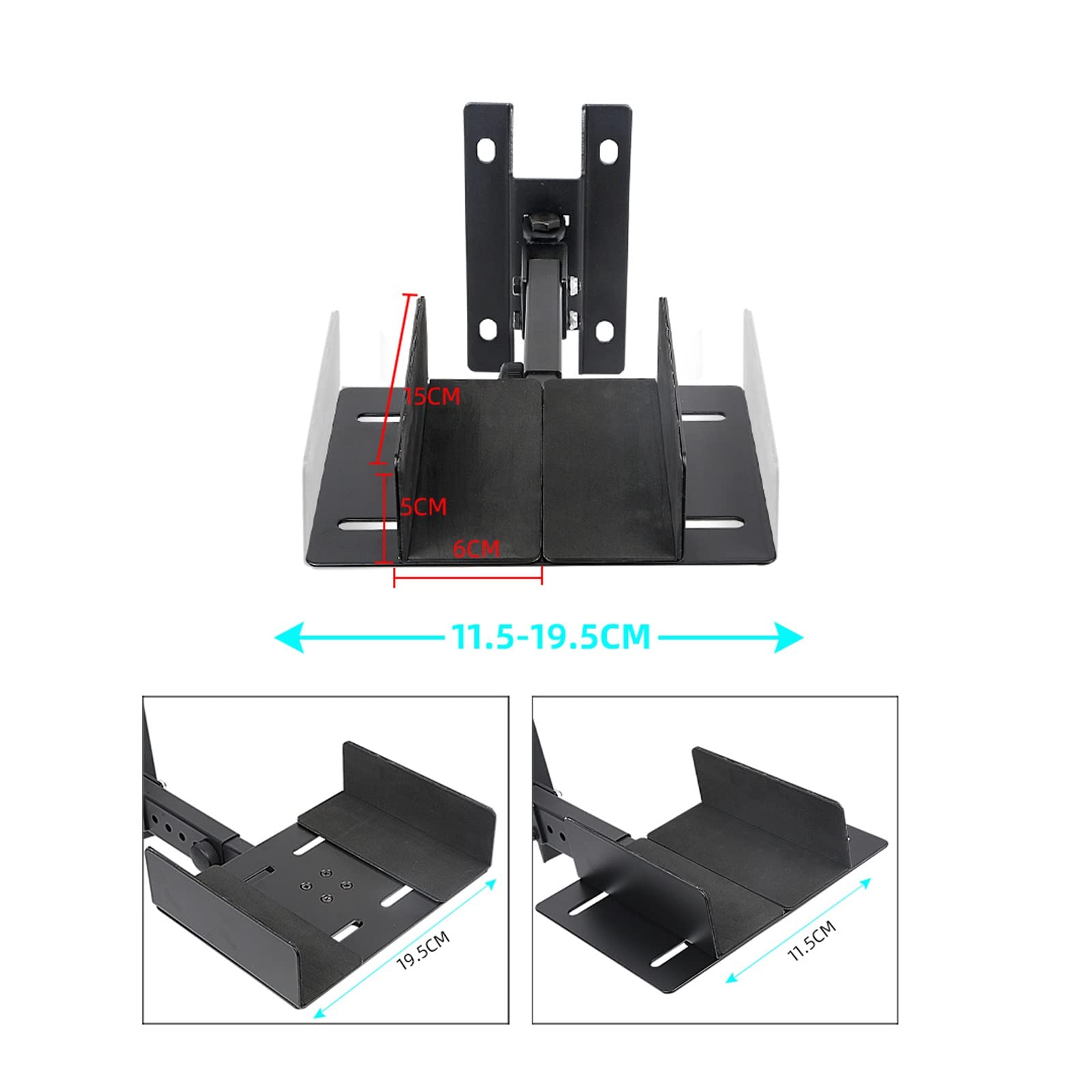 lautsprecher wandhalterung Lautsprecher-Wandhalterung, Monitor-Lautsprecherregal, Surround-Sound-Wandhalterung, Arbeitszimmer, Café, HIFI-Bücherregal, Lautsprecherhalterung, keine Schrauben, Tablett,