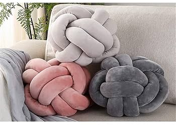 ノットクッション グレー Knot Cushion(ノットクッション）30cm グレー DESIGN HOUSE