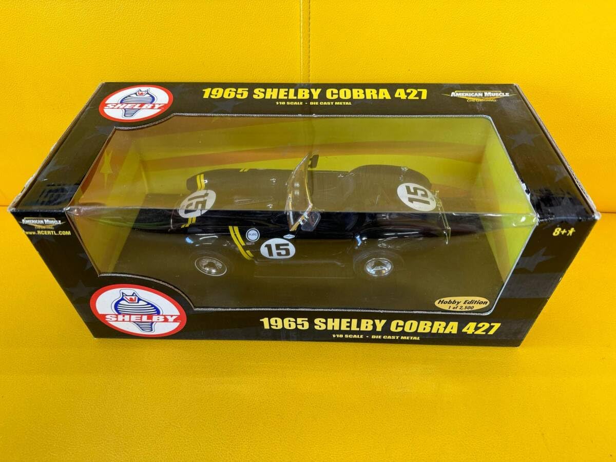 Ertlアーテル/'65 Shelbyシェルビー Cobraコブラ 1/18 Amazon.co.jp: Ertl アーテル AMERICAM MUSCLE 1965 SHELBY
