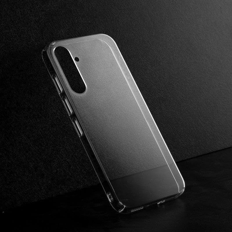 Image of DIZORO Compatible with Samsung Galaxy S24 5G Back Cover Case Clear,[ Anti Yellow ][Military Grade Protection] Hard PC Back Cover Transparent
