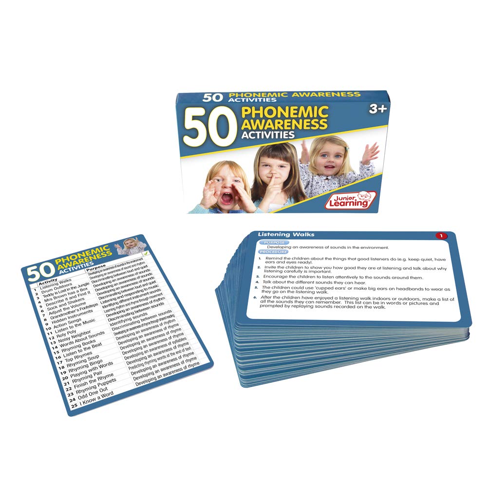 Junior Learning 50 Phonemic Awareness Activities, Multi - Image 3