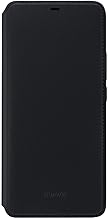 Huawei Flip Folio Textured Wallet Cover/Case for Mate 20 Pro, Black