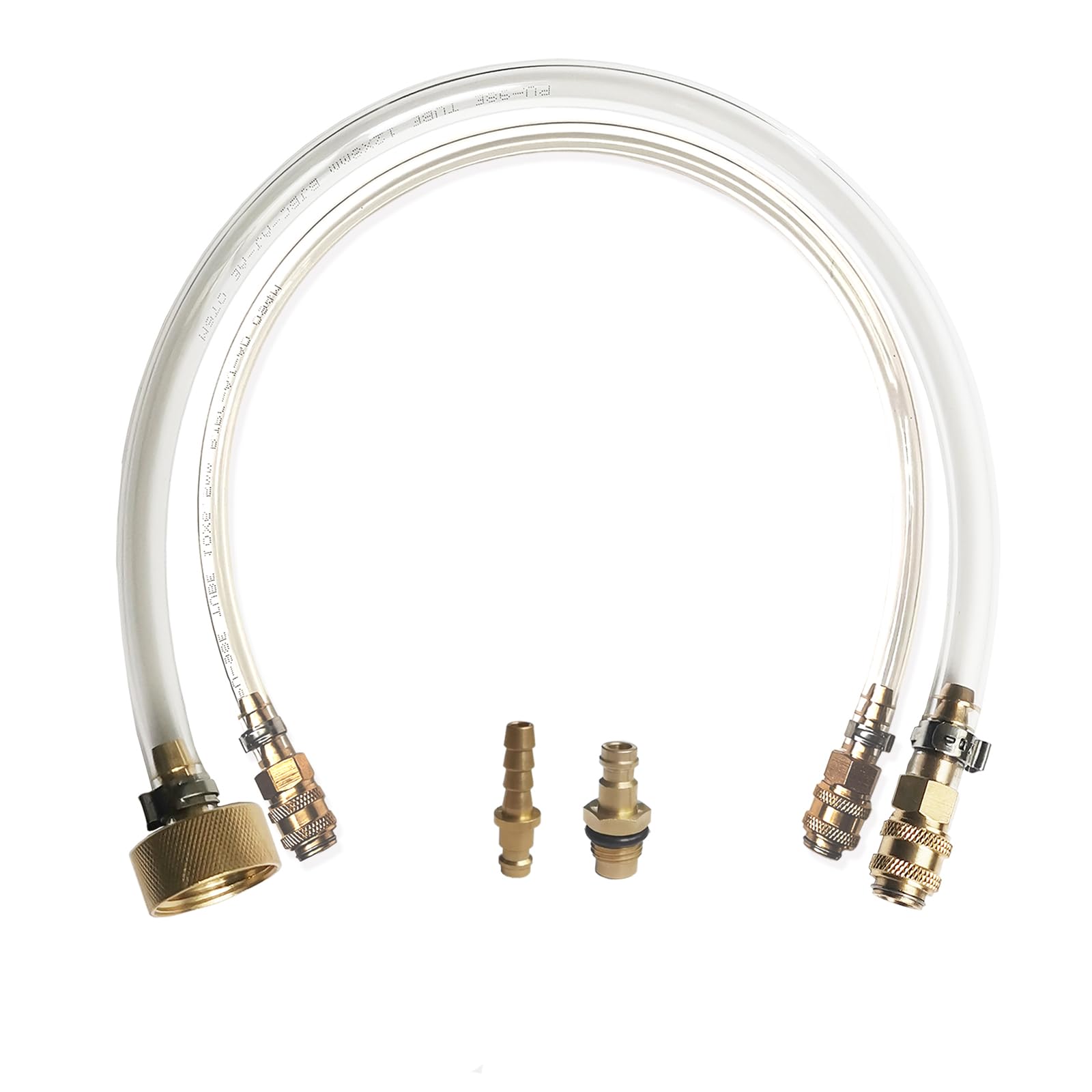 BTOATOL Seastar Hydraulic Steering Bleed kit for Sea Star Hydraulic Steering Fluid (Bleeding + Filling Hose)