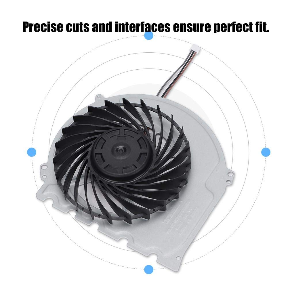 Ventilateur de Refroidissement pour PS4, Remplacement du kit de Ventilateur de Refroidissement Mince Interne avec Tournevis adapté pour PS4 Slim 2000