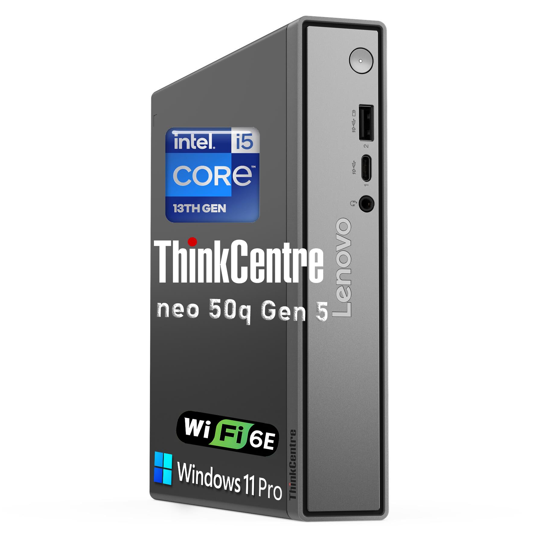 Amazon.com: Lenovo ThinKCentre neo 50q Gen 5 Tiny Desktop, Intel 8