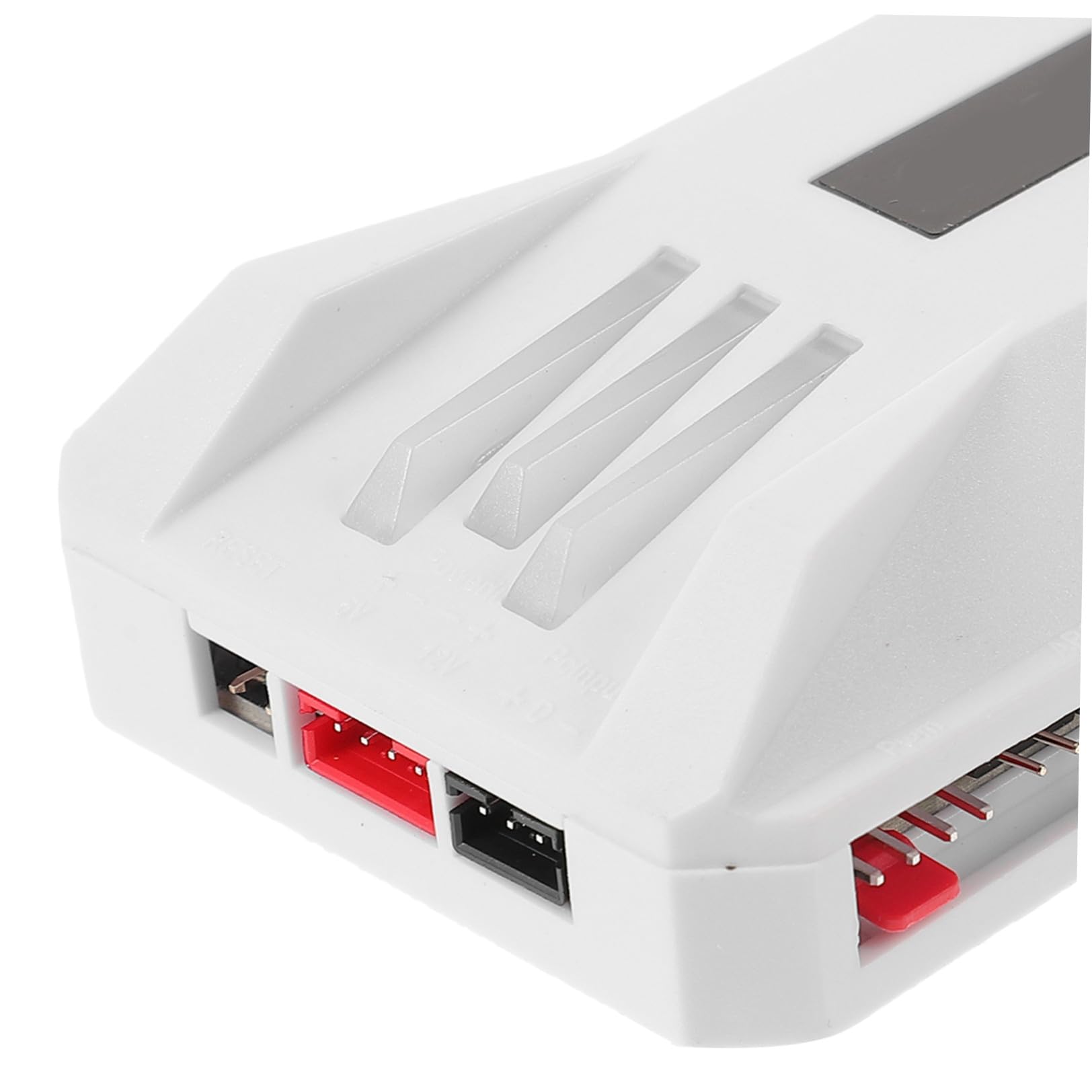 Ventilador de Refrigeración Rgb de 12cm, Doble Anillo, Blanco