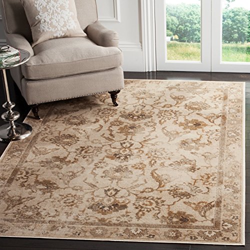 Safavieh Traditional Indoor Woven Rectangle Area Rug, Vintage Collection, VTG115, in Light Blue - Image 2