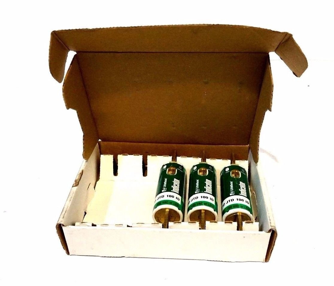 3 NEW LITTELFUSE JTD-100-ID FUSES JTD100ID