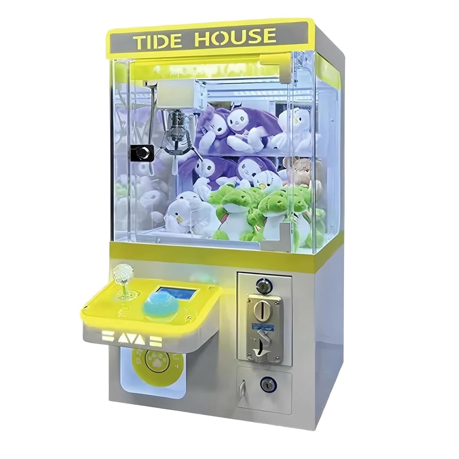 Amazon.co.jp: HXNXSY クレーンマシン 小型クレーンゲーム 三本爪