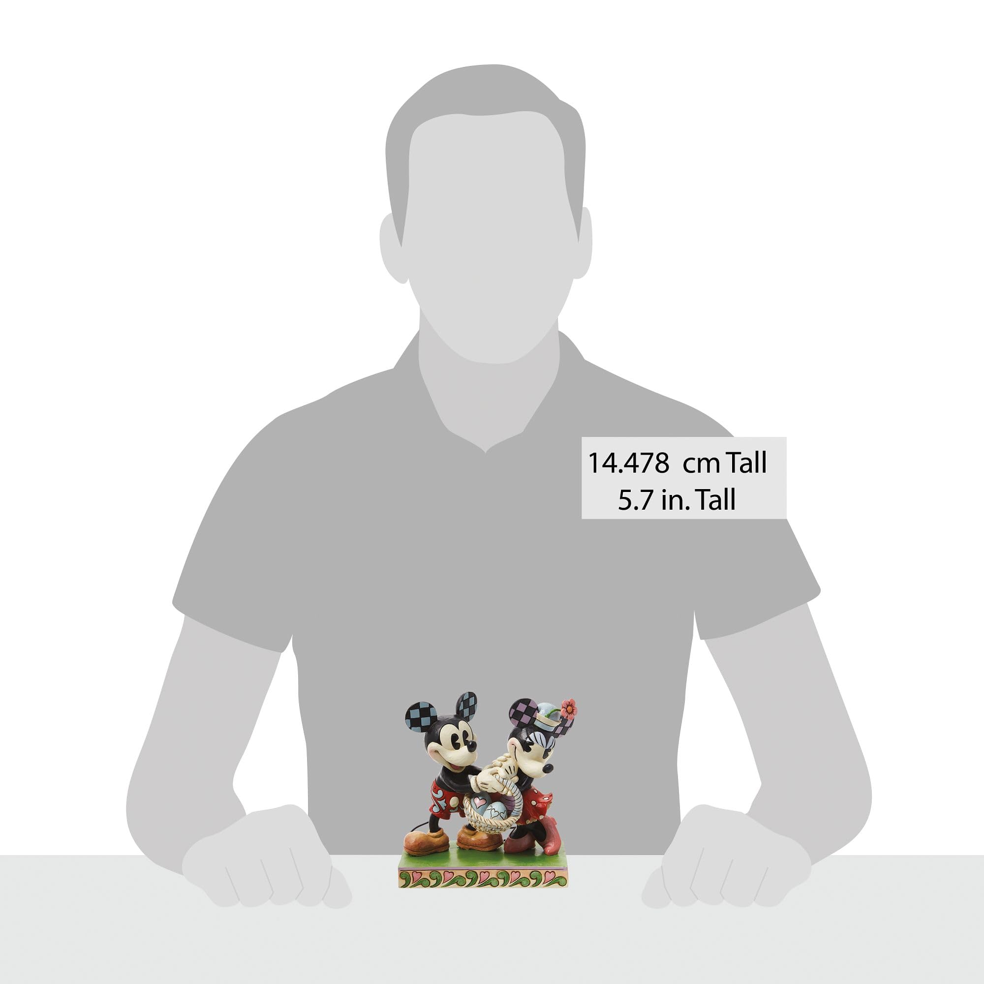 Disney Traditions Jim Shoreミッキー ミニーフィギュア Amazon.com: Disney Traditions by Jim Shore 85th Anniversary