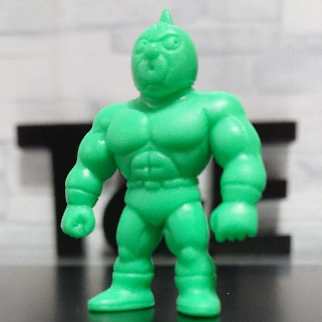 キン消し 王位争奪編 パート3 パルテノン 緑 当時物 キン肉マン