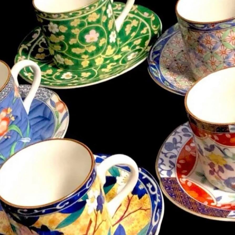 ロイヤル伊万里コーヒーカップセット ロイヤルクラウンダービー 「伊万里写コーヒーセット