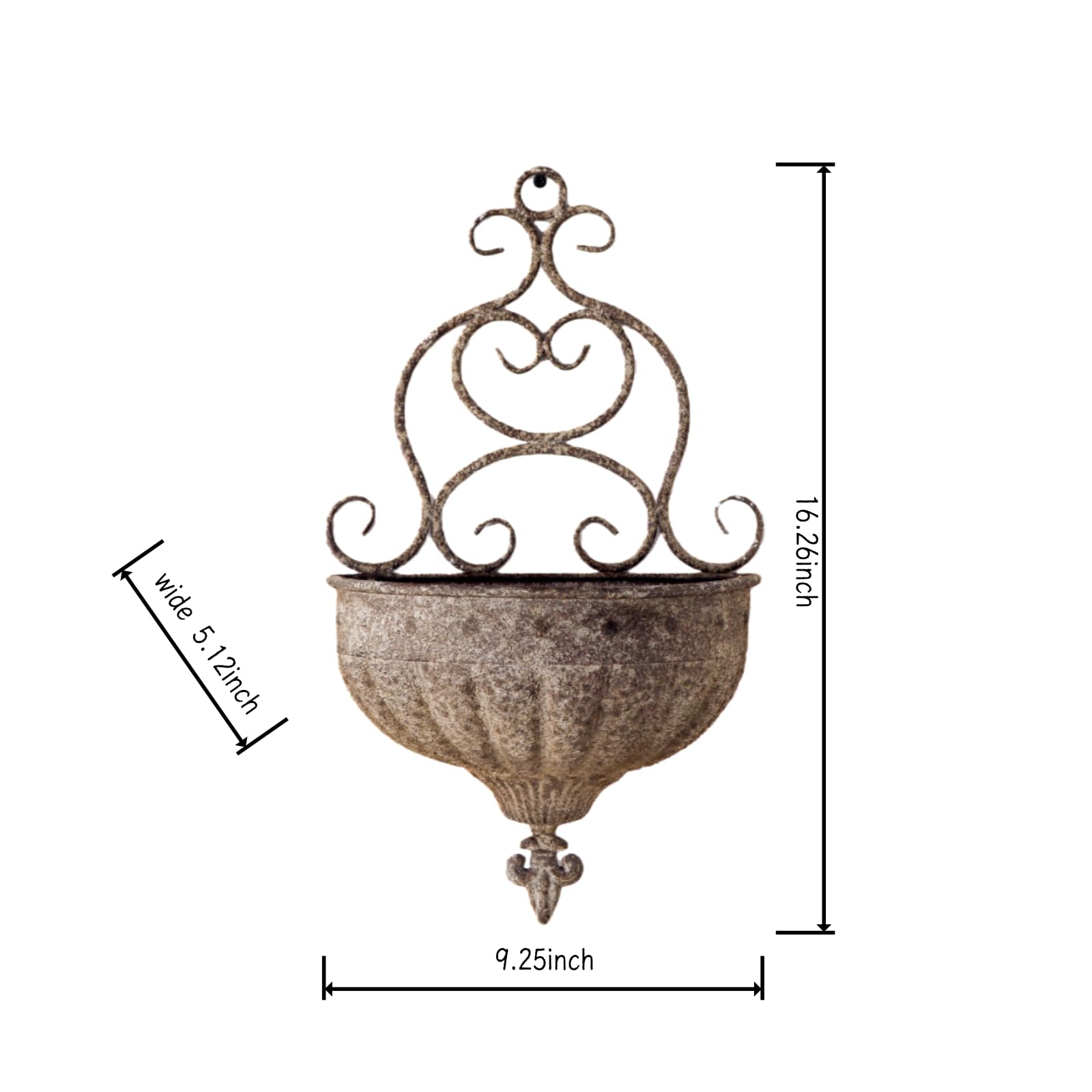 Amazon.com: NOONEAU Vintage Wall Hanging Planters - Antique