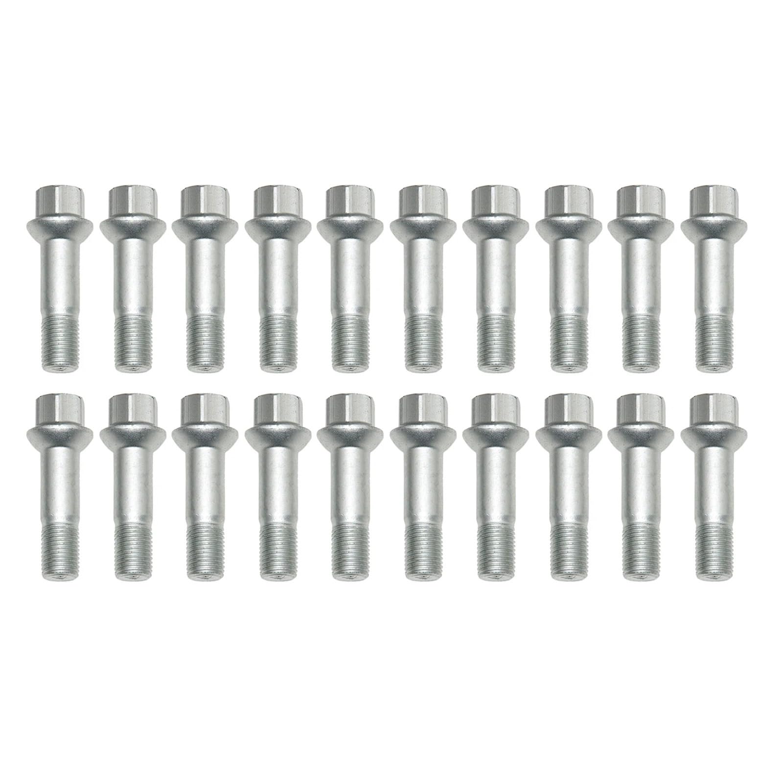 Juego de Tornillos para Coche Benz W220 X204 Kit de Tuercas de Rueda Métricas M14 x 1,5 7
