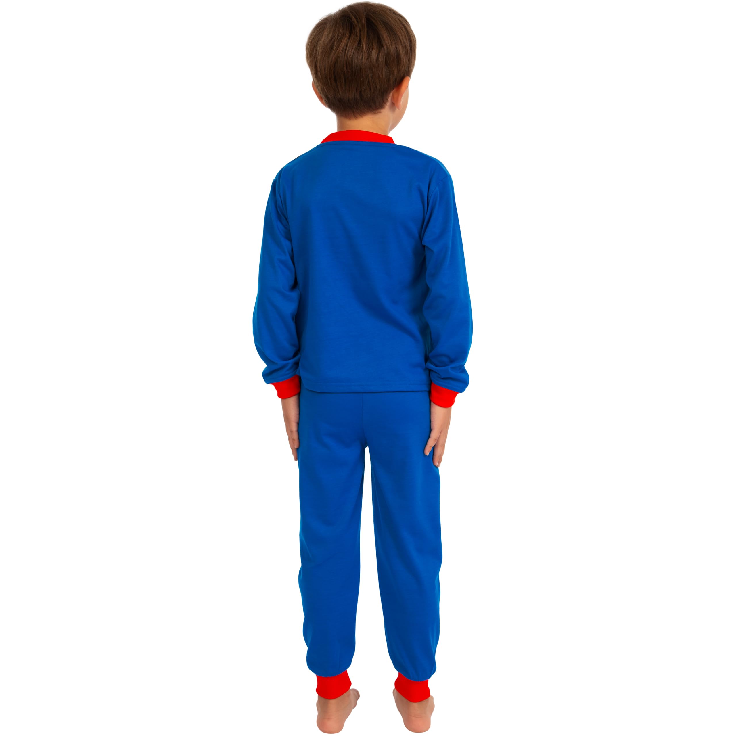 Marvel Pyjama Spiderman pour Enfants | Pyjamas pour Enfants | Vêtements de Nuit d'hiver pour garçons | Ensemble de Nuit pour garçons | 2 à 8 Ans