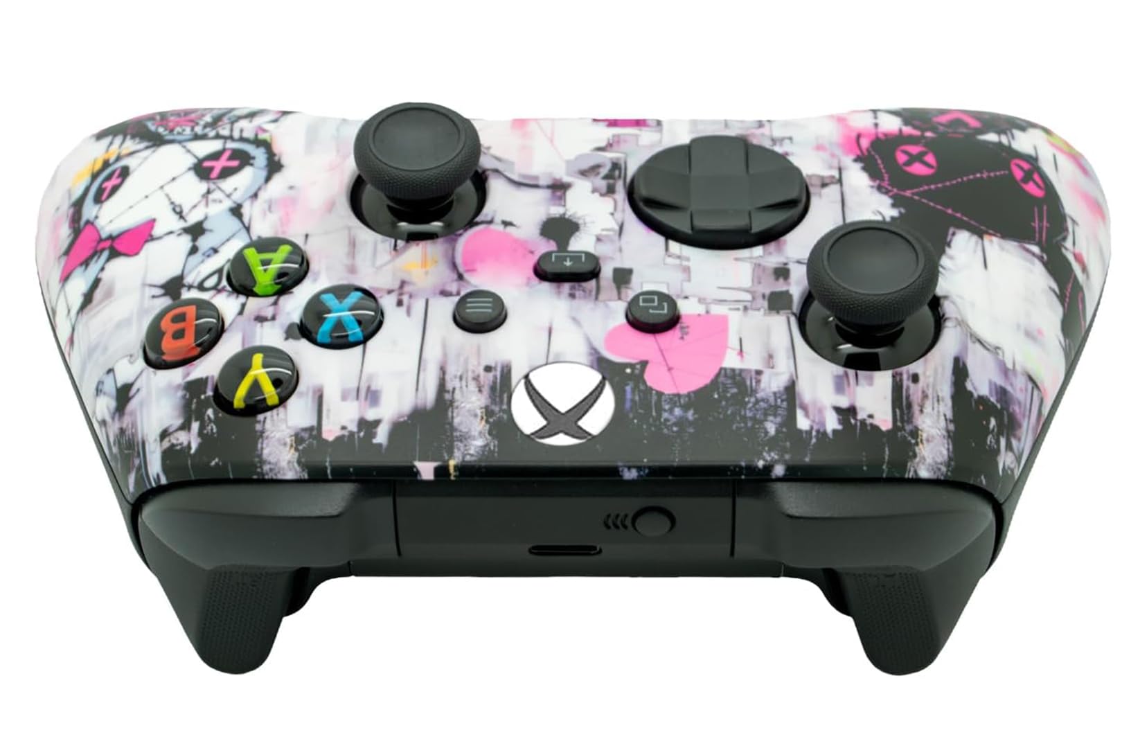 Controlador inalámbrico personalizado compatible con PC, Windows 10+, Series X/S y One (Series X/S Evil Bunny)