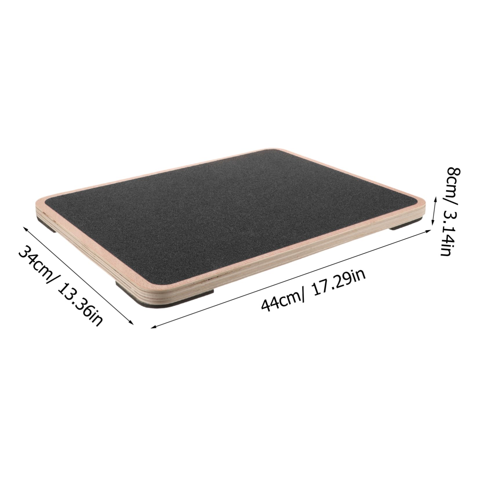 VANZACK Balance Board Per Adulti Attrezzatura Per Allenamento Di Bilanciamento e Coordinazione Piattaforma Multifunzionale Per Yoga e Fitness