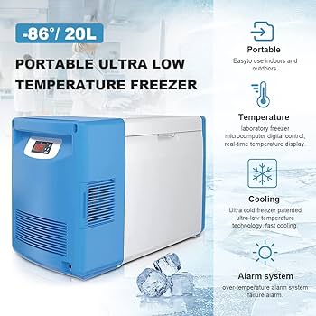 Amazon.com: -123 °F Ultra-Low Temperature Freezer 86°C