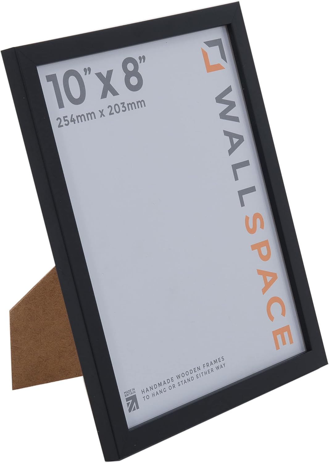 Wall Space Thin 10x8 Black Frame Thin Black Picture Frame 10 x 8