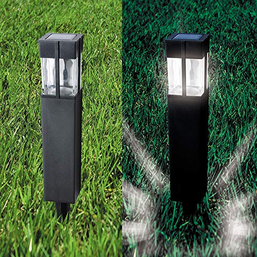 Image of Solar Lights Outdoor Waterproof Security Lights Easy Install Garden Lights for Garden Path Walkway Light 12 Pack