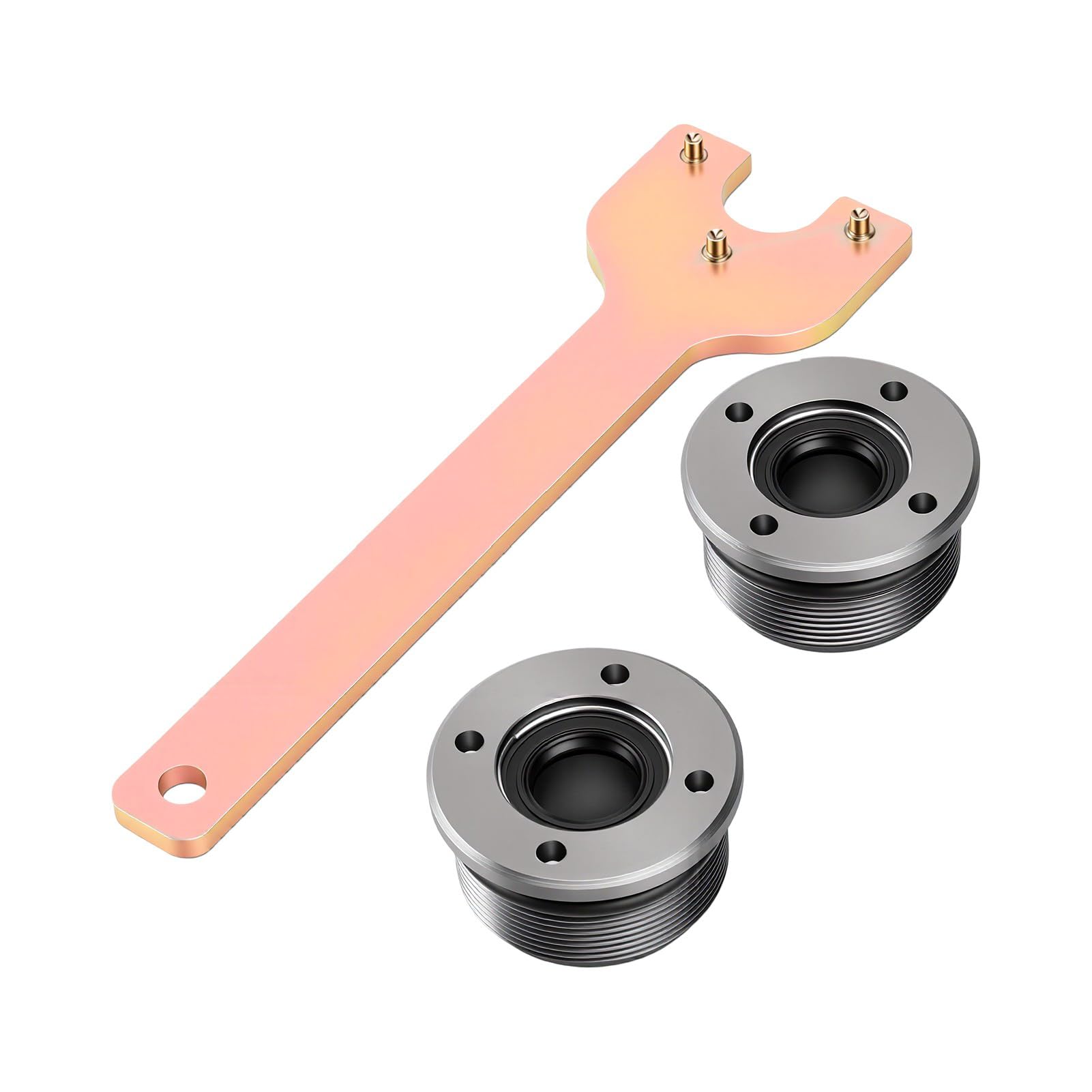 AMONIDA Tilt Cylinder Screw End Cap, Forged Aluminum
