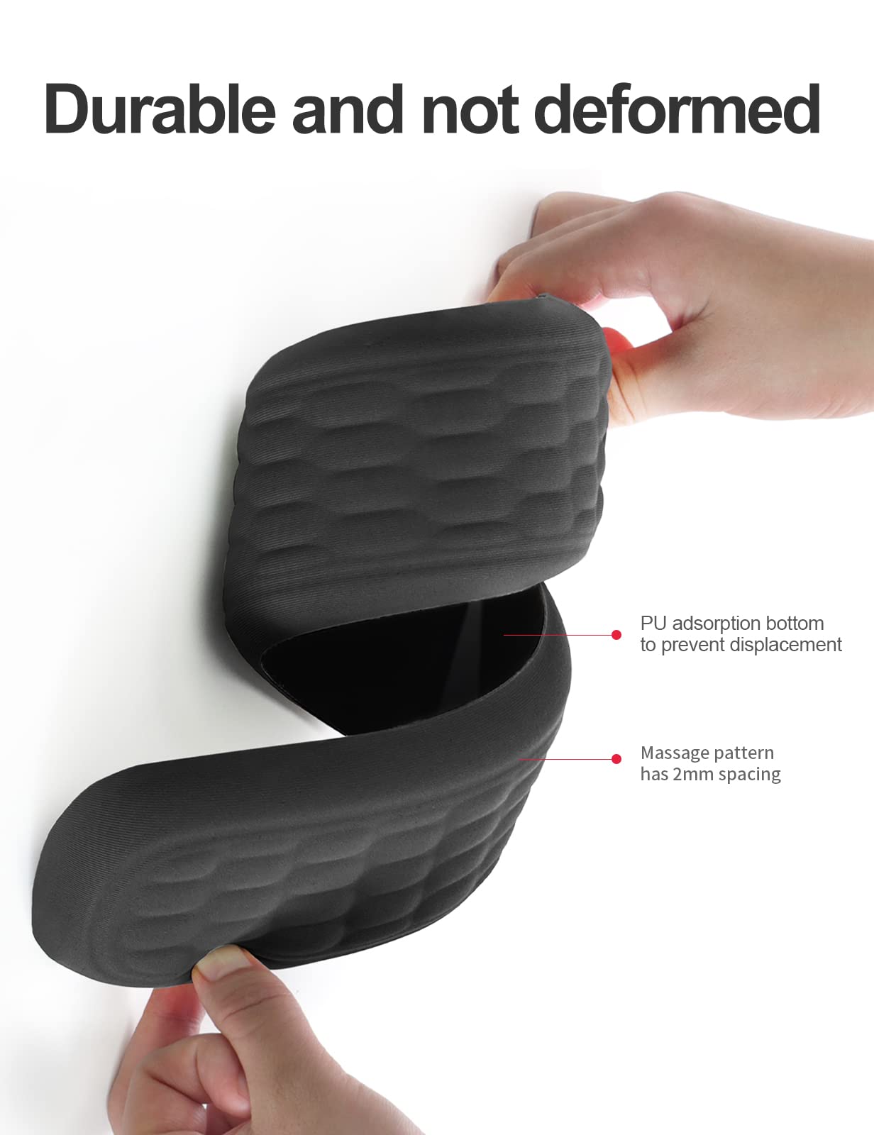 Meatanty Supporto poggiapolsi tastiera mouse memory foam ufficio computer laptop Mac