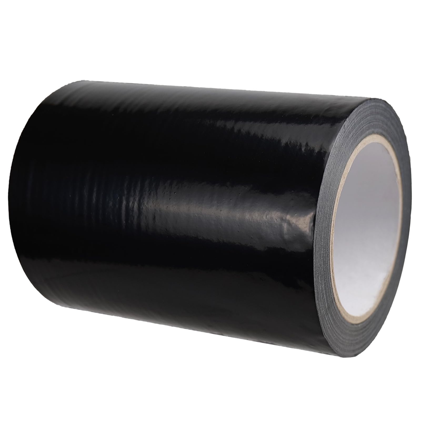 Autrends Vapor Barrier Tape, 7 Mil Black Polyethylene Tape Sealing Moisture Barrier Seam, Seal Tape for Crawl Space, Underlayment, Marine Use, White