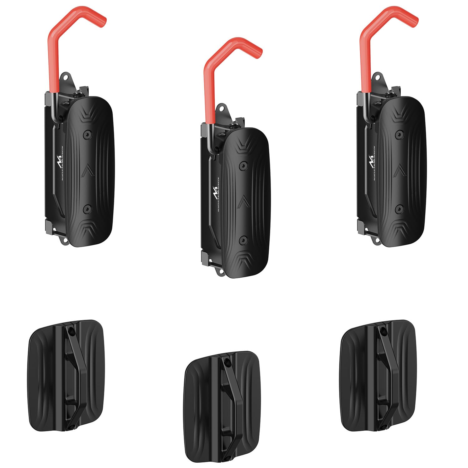 Maclean MC-998 Soporte de Pared para Bicicletas, Soporte Vertical para Bicicletas, Aparcabicicletas, Carga máxima de 30 kg | Perfecto para Espacios Reducidos, Ahorro de Espacio (3)