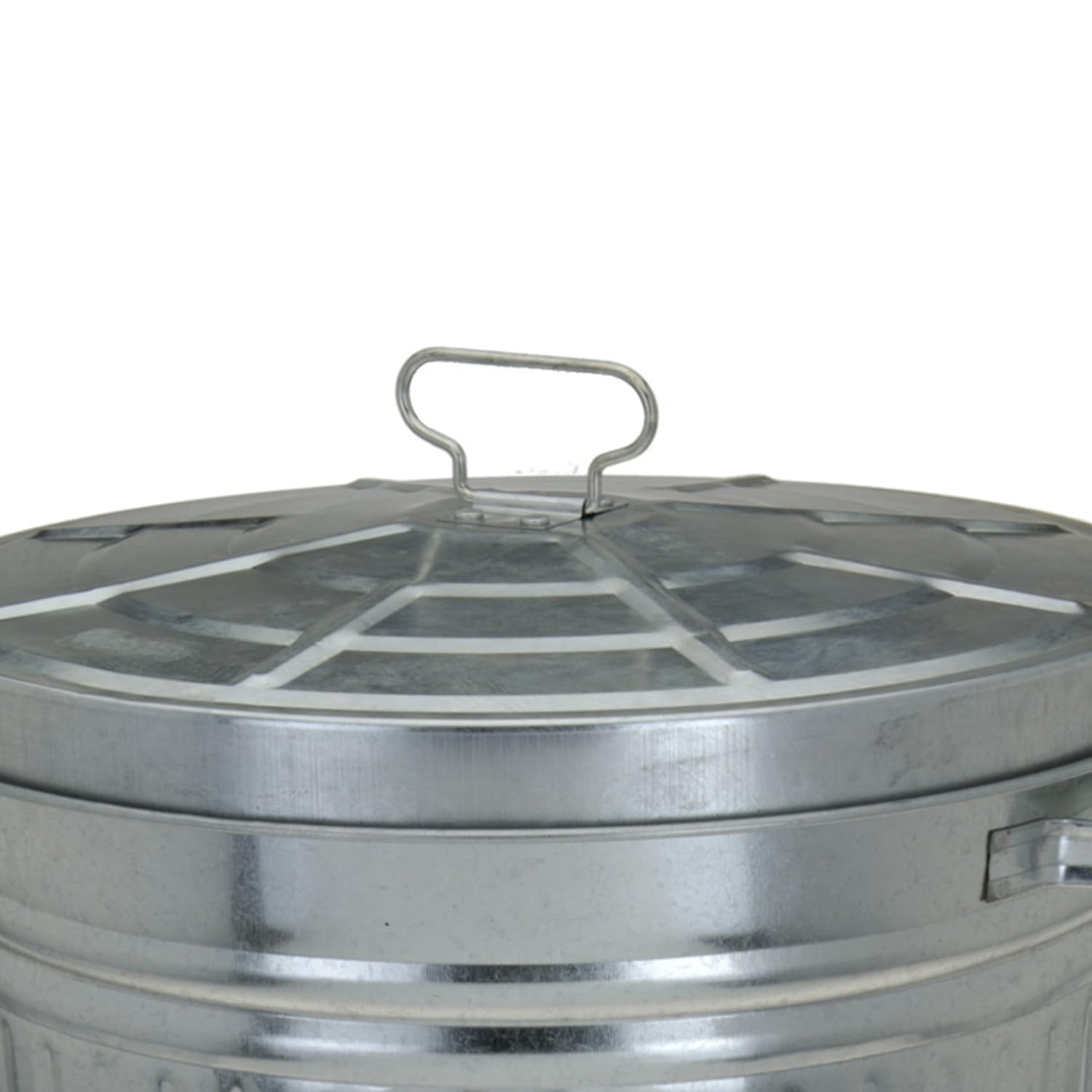 Mojawo 55L Oskartonne Aschetonne mit Deckel Ascheeimer Metalltonne Abfalltonne Küchen Mülleimer Abfalleimer Abfallsammler Müllbehälter