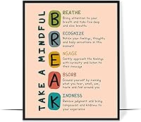 Vista 13 de LOLUIS Mental Health Poster, Boho Therapy Tools Educational Supplies Art Print Classroom School Office Decor (Boundaries, Unframed 8"x10")