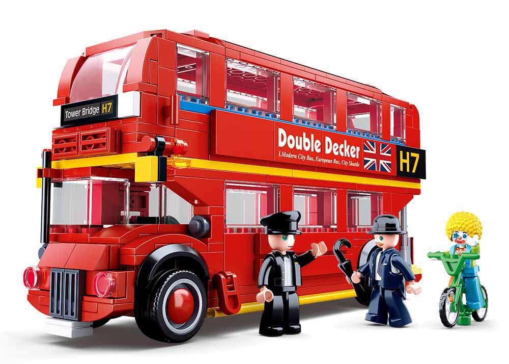 Sluban London Bus