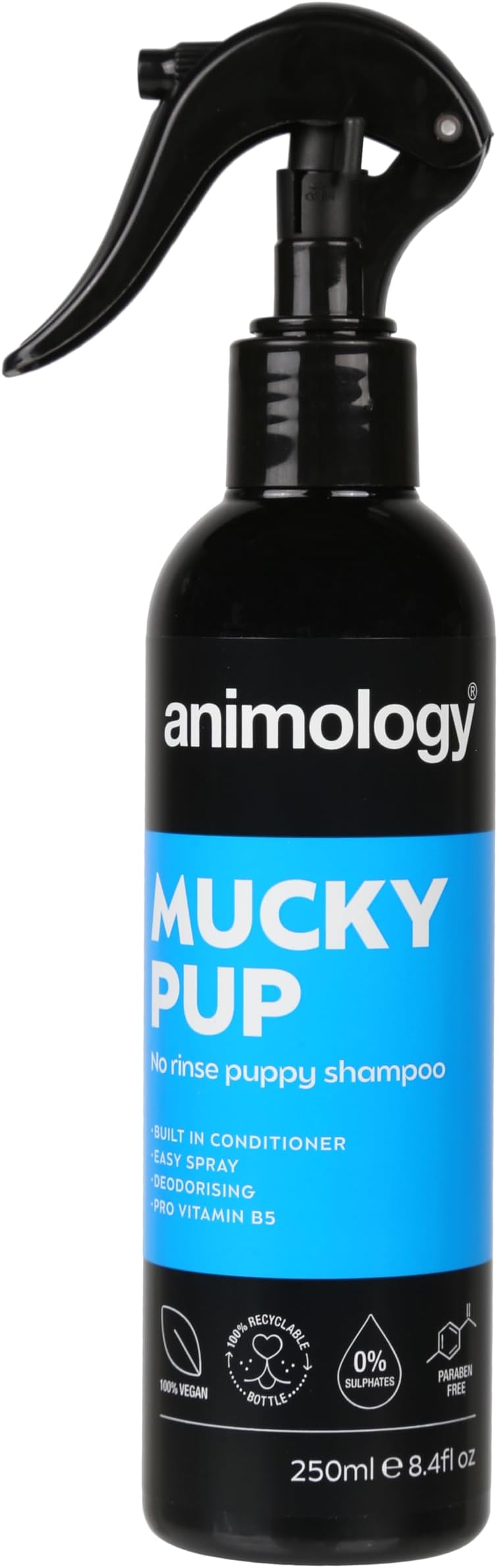 Mucky Pup No Rinse Puppy Shampoo (250ml Spray)