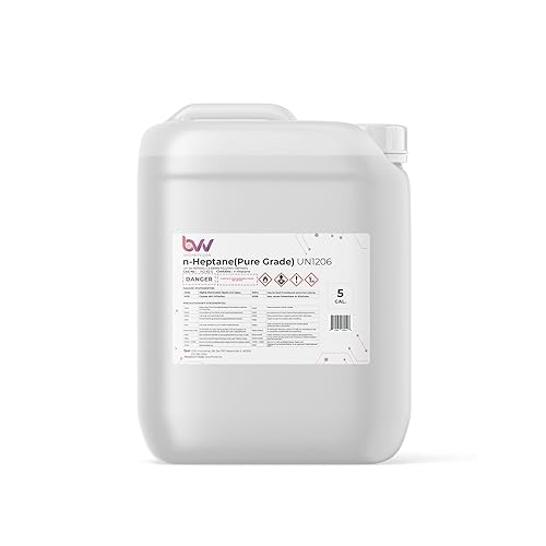 BVV Ultra Alta Pureza Laboratorio Grado N-Heptano 99.3% Puro-5 Galones