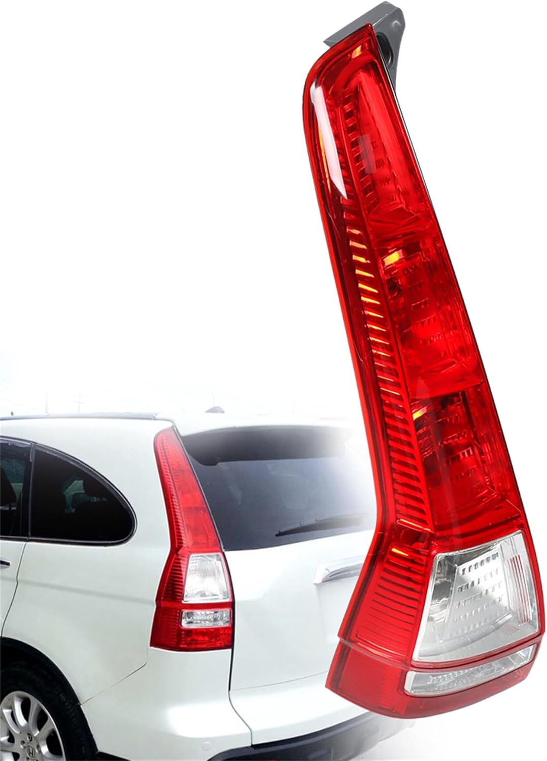 waltyotur Left Side Tail Light Assembly Replacement for CRV 2007 2008 2009 2010 2011 Driver Lamp HO2800173 33551SWAA02