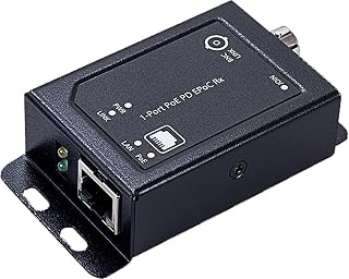 2wIP E Adapter PoE-BNC-Switchseite für Strom über PoE