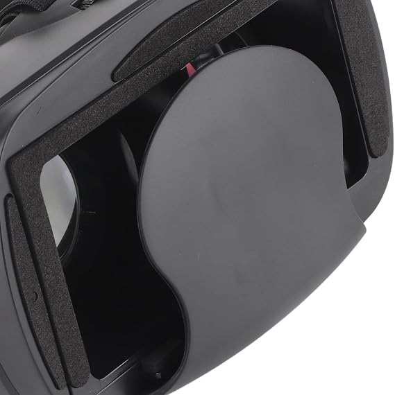 Sxhlseller 3D VR Glasses for Smartphone Blue Light Filter Remote Control 5-7 Inch Far-sighted to 800° 110° Field of View HD Lenses Adjustable