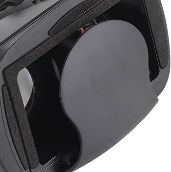 VRG Pro 3D VR-headset, Blauwlicht Oogbescherming, Verstelbare Lens, Verwijderbare Ooglap, Geschikt voor 5 7 Inch Smartphone, 3D Virtual Reality- bril voor Mobiele Telefoon