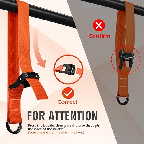 Miniatura 8 de LEEKEY Juego de bandas de resistencia, bandas de asistencia para dominadas, bandas elásticas de resistencia, bandas de ejercicio, bandas de