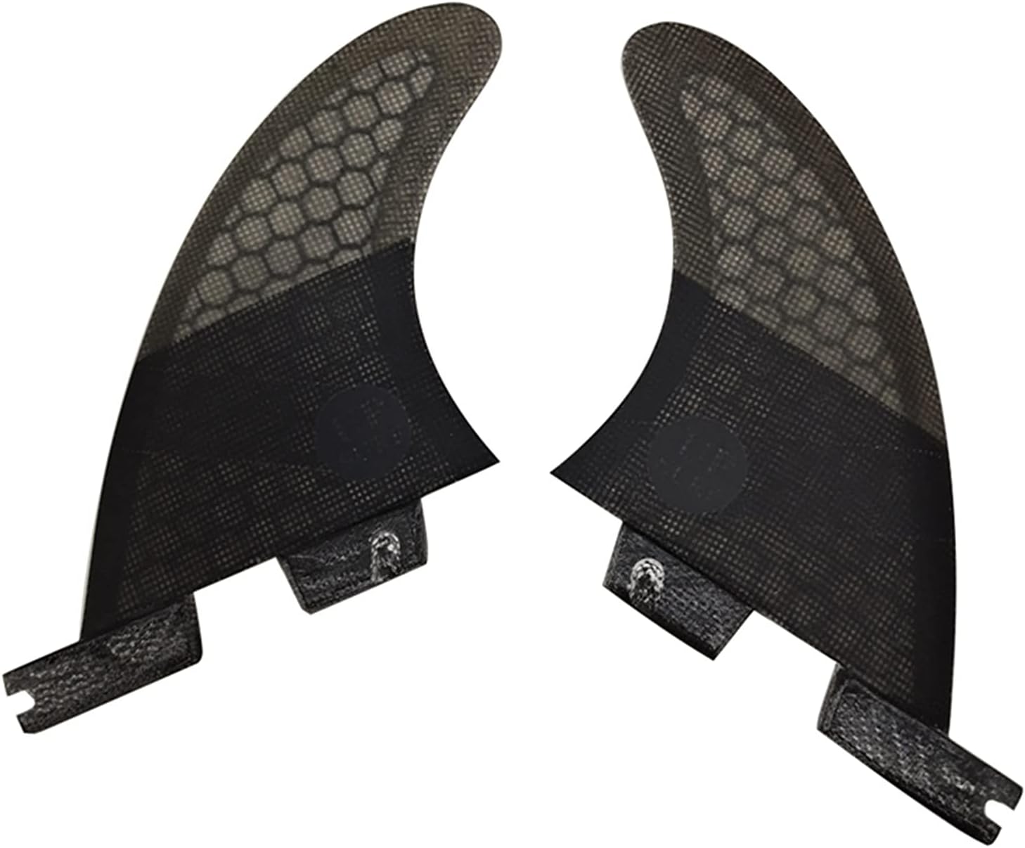 Surf SUP Fin Surf Tail Fins GX/GL Surfboard Tail Rudder Surfing Fin Twin Fin Set 2pcs for Longboard Surfboard Paddleboard (9 )